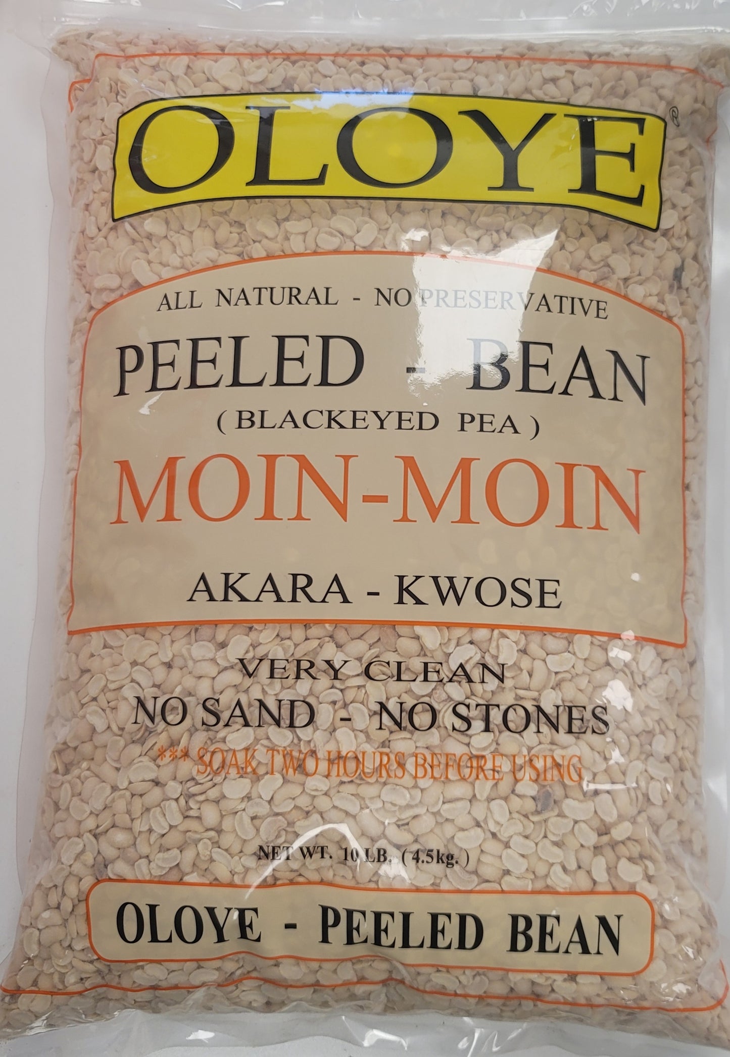 Oloye Peeled Bean