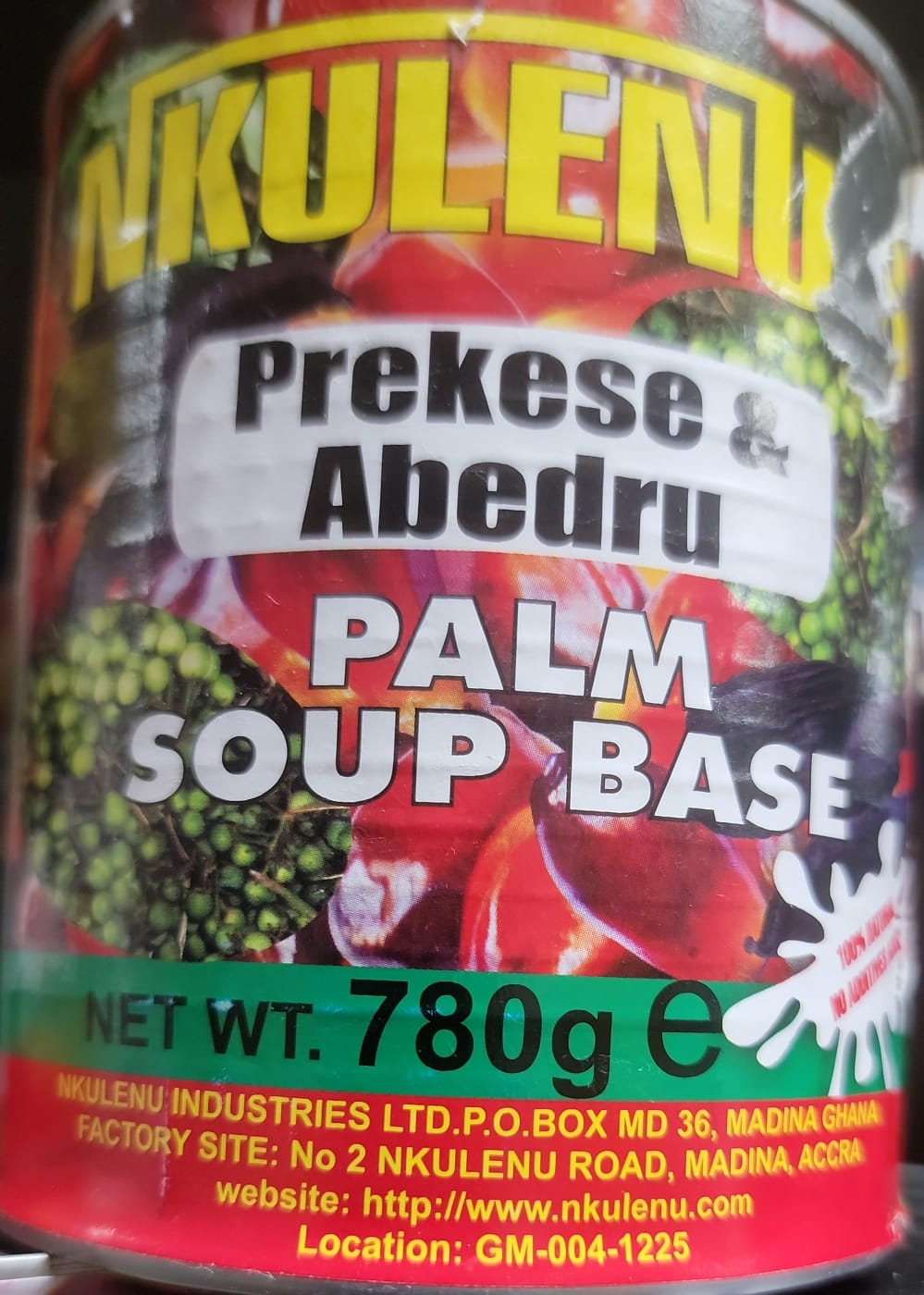 Nkulenu- palm soup base
