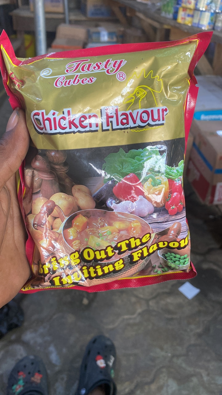 Tasty chicken flavour