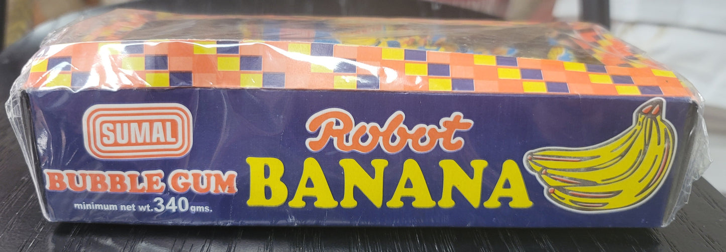 Chewing Gum - Robot Banana Bubble Gum