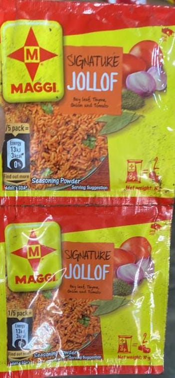 Maggi jollof rice