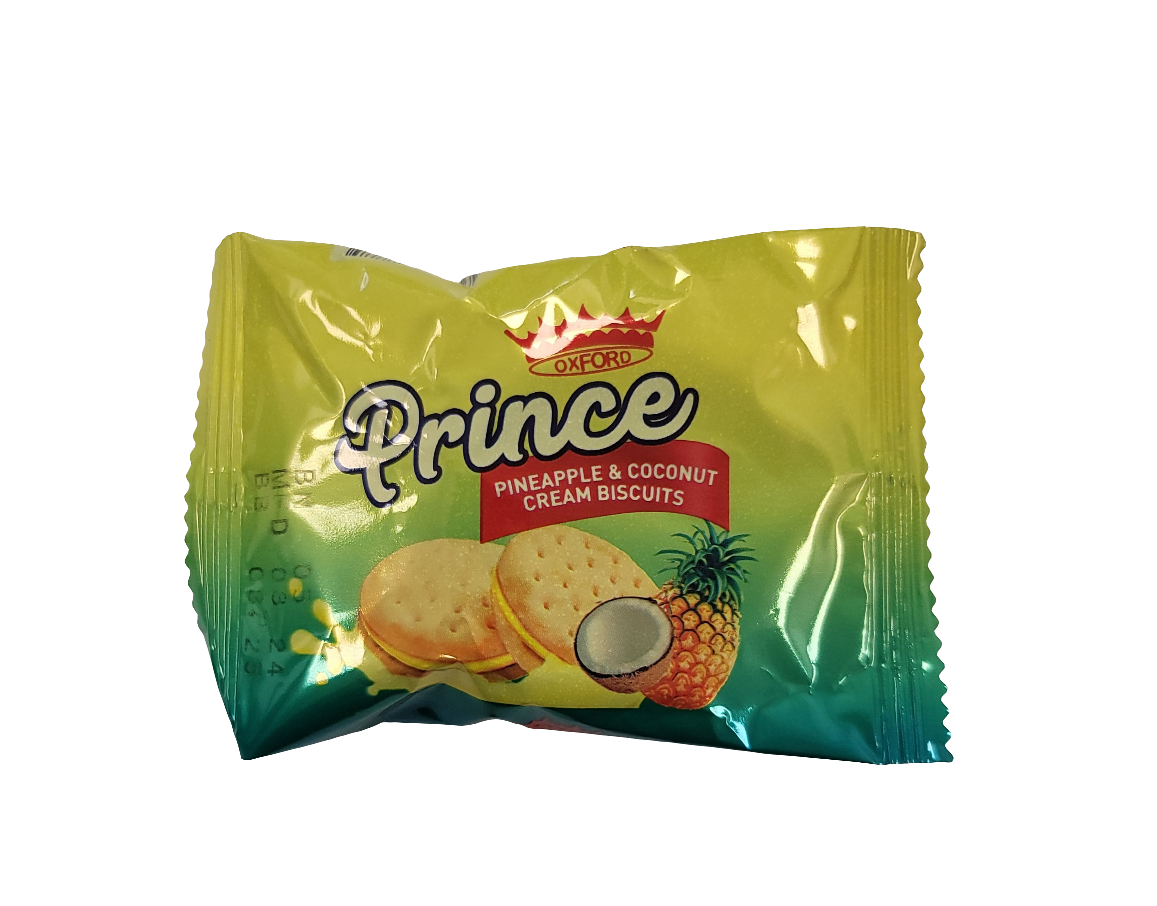 Prince Pineapple & Coconut Cream Biscuits